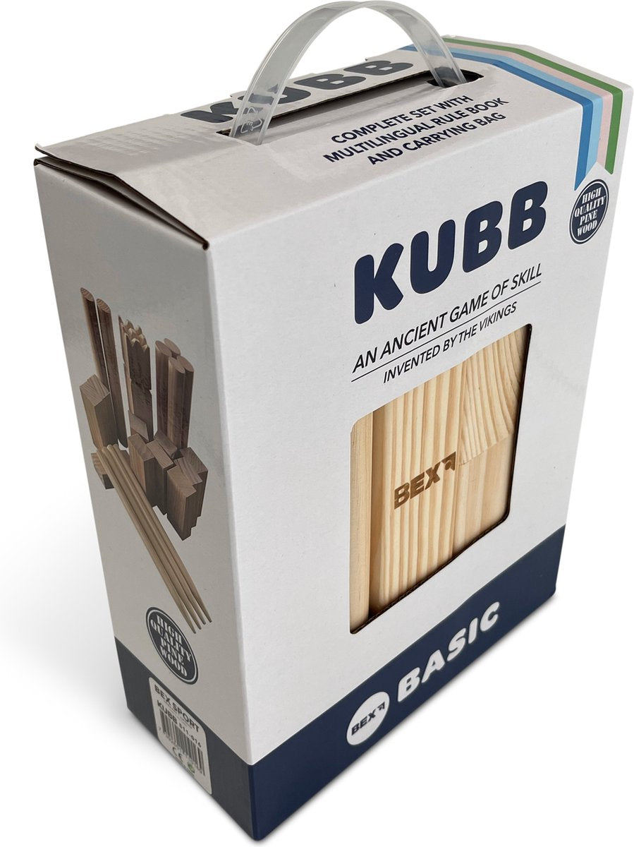 Longfield Kubb basic - misura king 25x4,5x4,5 cm