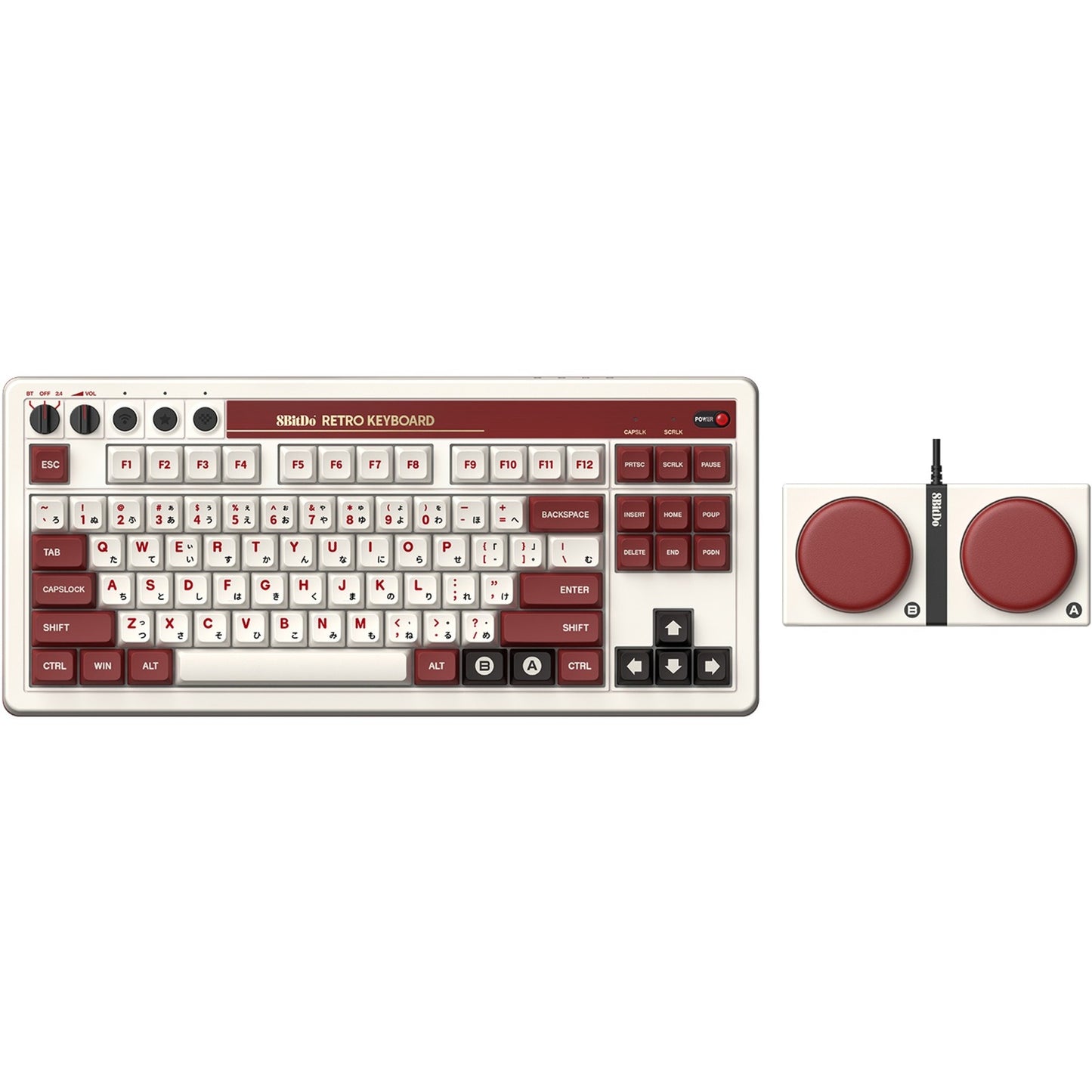 8bitdo Retro Mechanical Keyboard Fami Edición