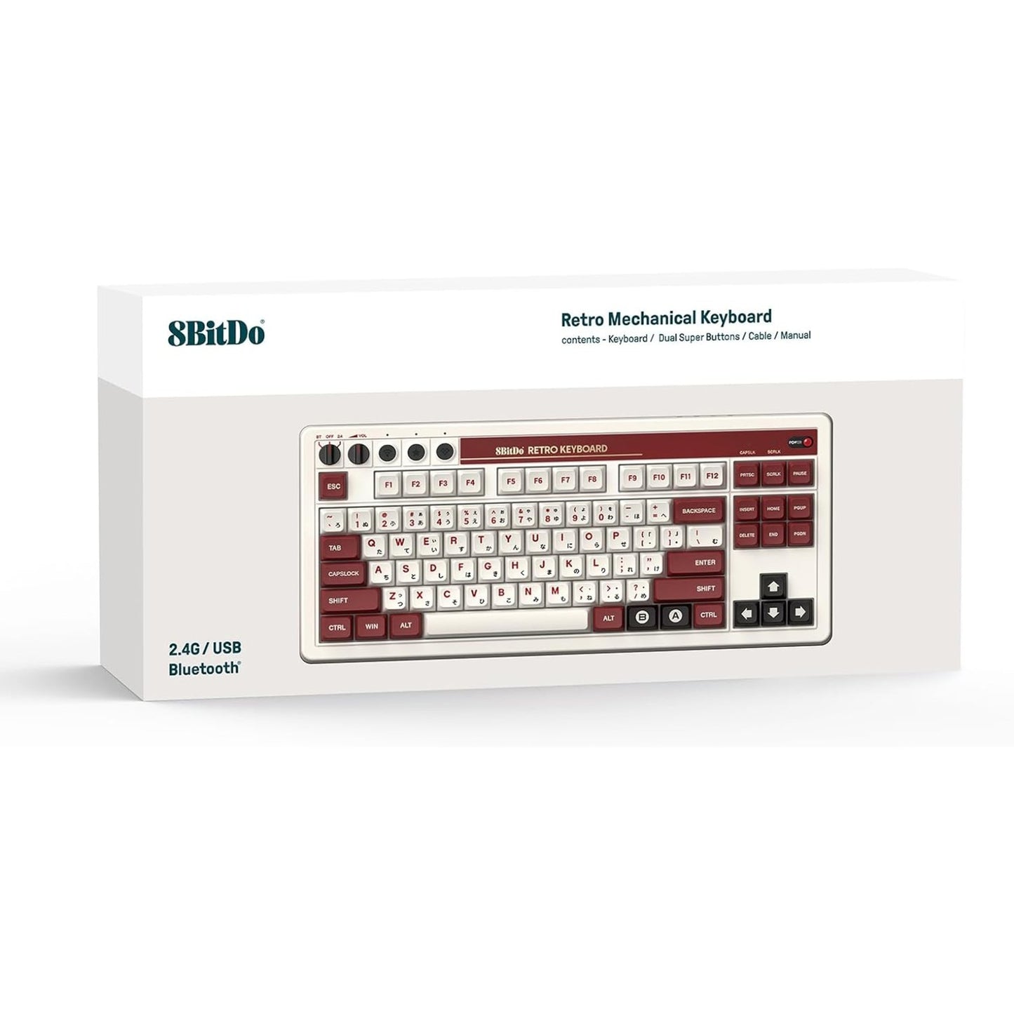 8bitdo Retro Mechanical Keyboard Fami Edición