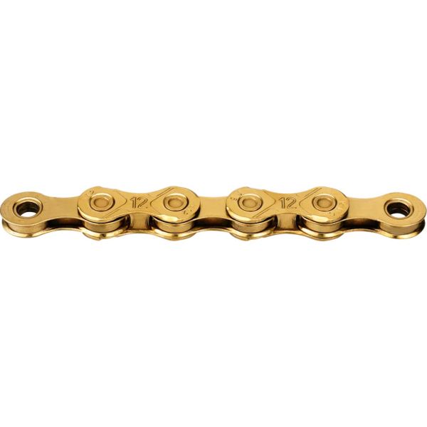KMC Bicycle Chain X12 Ti-N Gold 126 Schakels