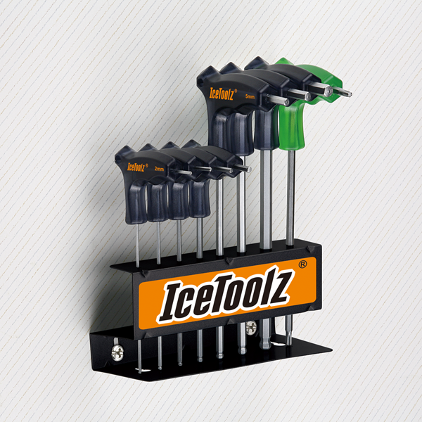 Allen Keys Impostare la testa gemella di 8 pezzi in standard