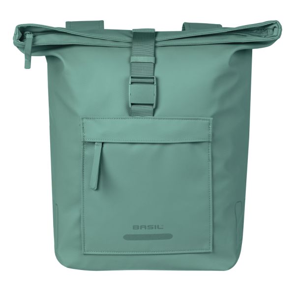 Borsa doppia da bicicletta Basil Brooklyn 41l 14 x 30 x 37 cm - verde