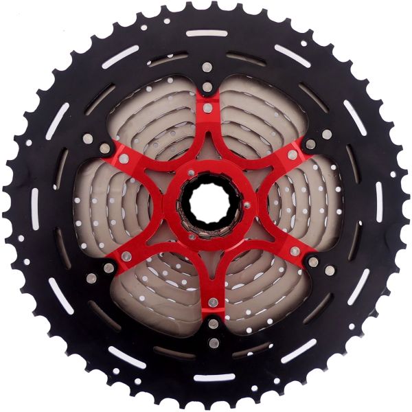 Bordo cassetta 11 velocità CS-M9011 11-46t Silver Nero