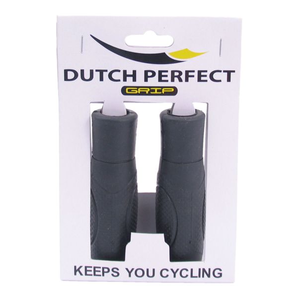 Puño de bicicleta de goma resistente, 80 cm, negro