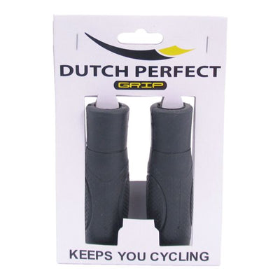 Puño de bicicleta de goma resistente, 80 cm, negro