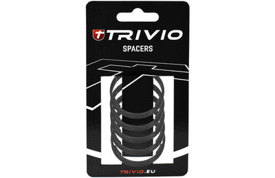 Trivio - distanziale 5mm 1-1 8 carbonio ud opaco - 5 pezzi