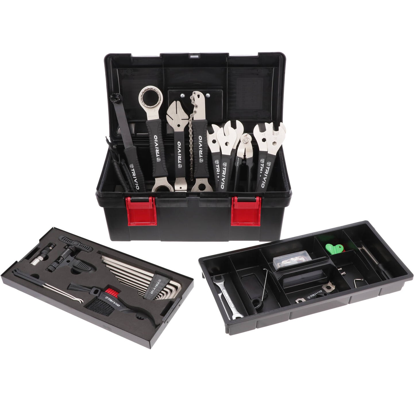 Trivio - caja de herramientas para herramientas de bicicleta caja de herramientas avanzada v2
