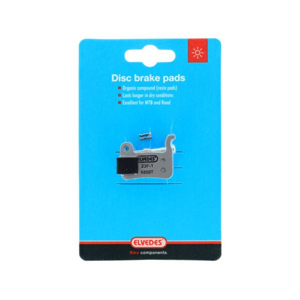 Bloque de freno de disco Elvedes Conjunto de 6859t (por par) gris