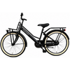 Kyoso kinderfiets blossom classic 24 inch met remnaaf - mat zwart roze