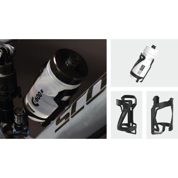 PoliSport Bidone titular jaula blanca