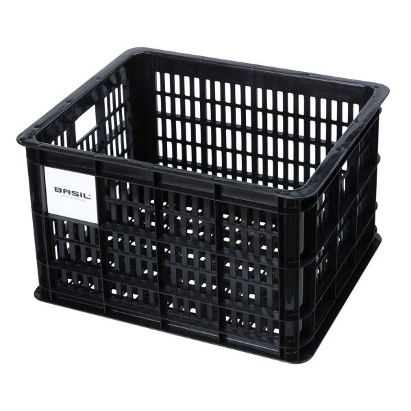 Basil Fietskrat M - Medium - 29.5 litros - Negro