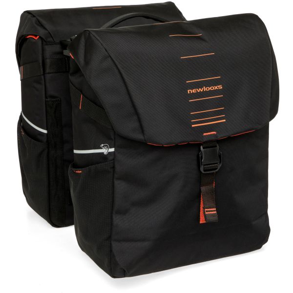 Newlooxs borsa doppia new looxs vigo double mik 2.0 . nuove borse gemelle looxs vigo double sw arancione