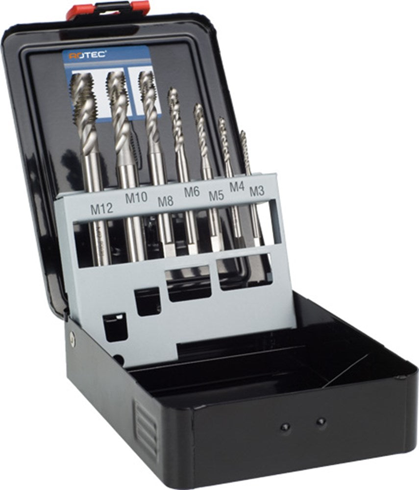 Set rubinetti a macchina Rotec m3-m12 hss-e cieco