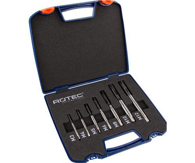 Juego grifo maquina rotec m3-m12 acero inoxidable ciego