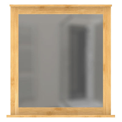 Specchio Eisl con telaio di bambù 67x11x70 cm