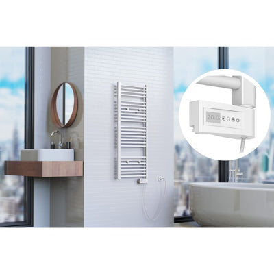 Eisl eisl Radiatore bagno con timer 120x50x15 cm bianco