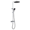 Eisl Eisl Head doccia set con termostato tap Grande Vita Chrome -Zwart