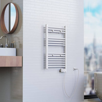 Eisl eisl Radiatore bagno con timer 80x50x15 cm bianco