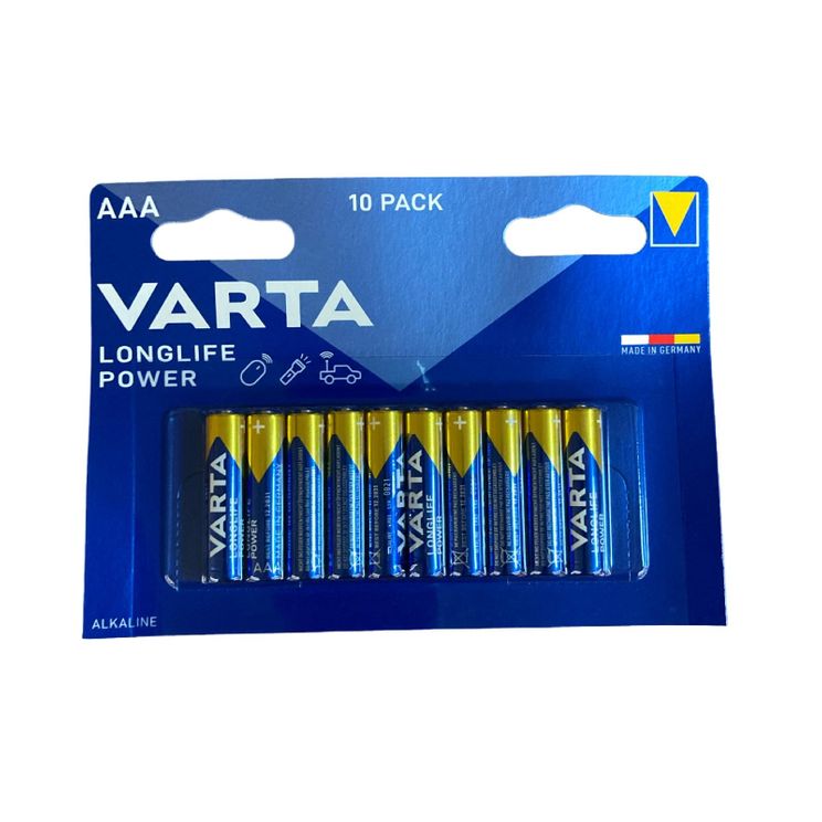 Batteria Varta LongLife Alcaline AAA batterie (P10)