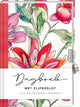 Interstat dagboek met cijferslot voor volwassenen - flower