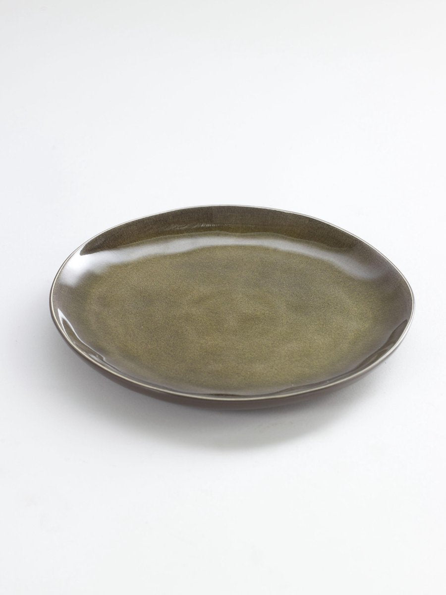 Serax - pascale naessens pure - plato s - verde - 20 ø - 4 piezas