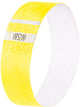 Braccialetti per eventi Sigel - super morbidi - 255x25mm - 120 pezzi - giallo fluo - si-eb218