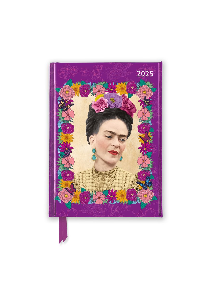 Frida kahlo 2025 luxury pocket diary planner - week to view