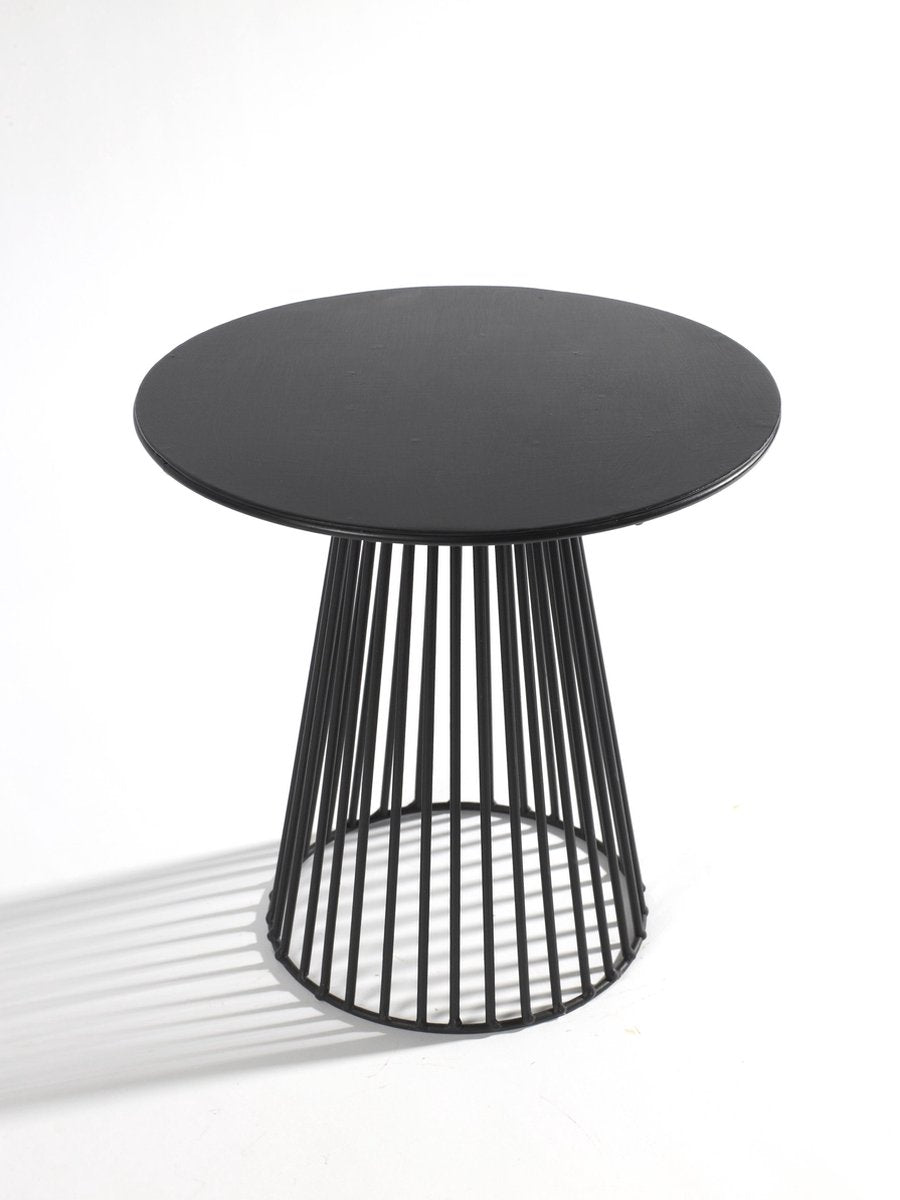 Serax - antonino sciortino sculture in metallo - tavolino xl - nero - 60 ø