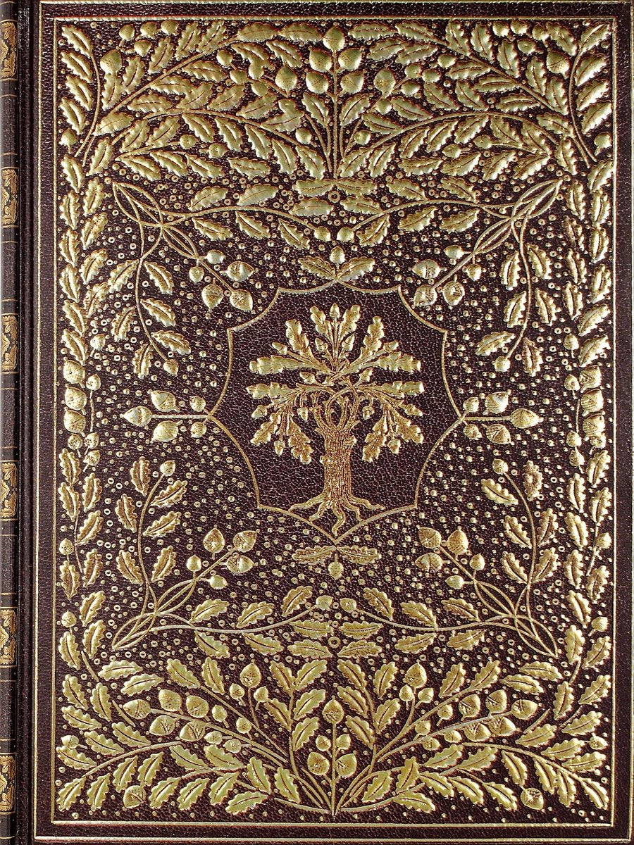 Peter pauper bookbound notitieboek - gilded tree of life - 16x21 cm