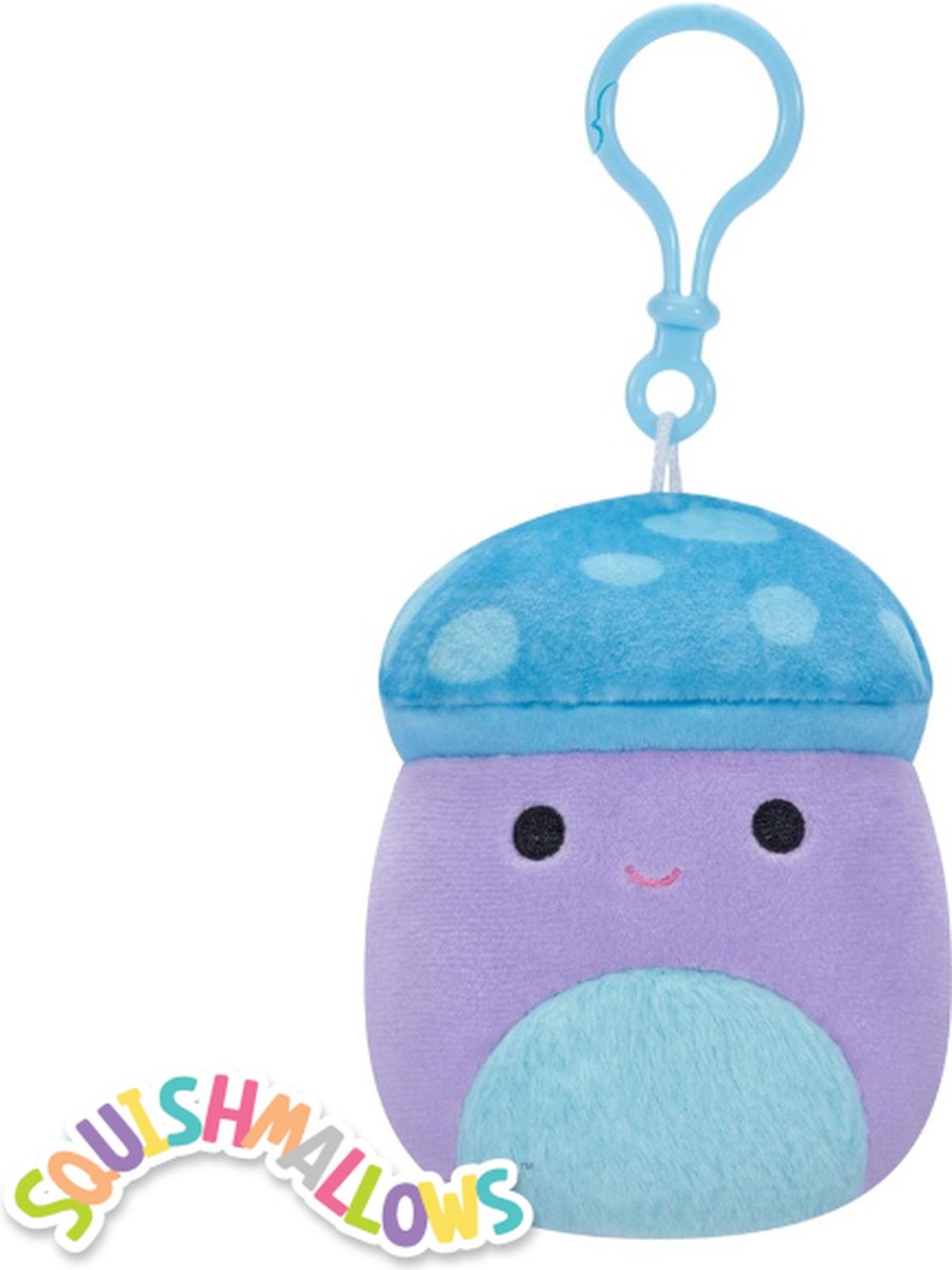 Gli squishmallow impilano il fungo - clip da 3,5 pollici su squishmallow