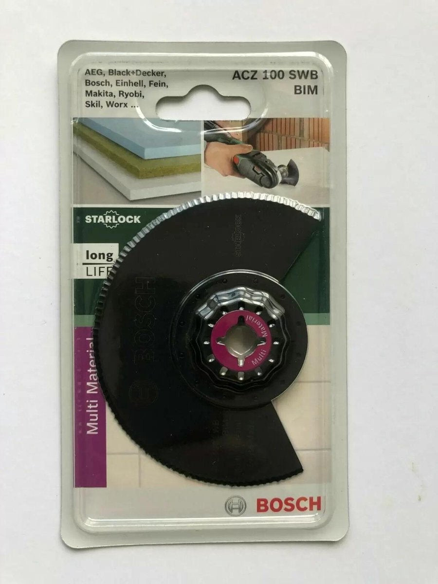 Hoja de segmento dentado Bosch bim, 100 mm