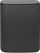 Pattumiera Brabantia bo touch bin - 60 litri - 1 scomparto - grigio minerale infinito