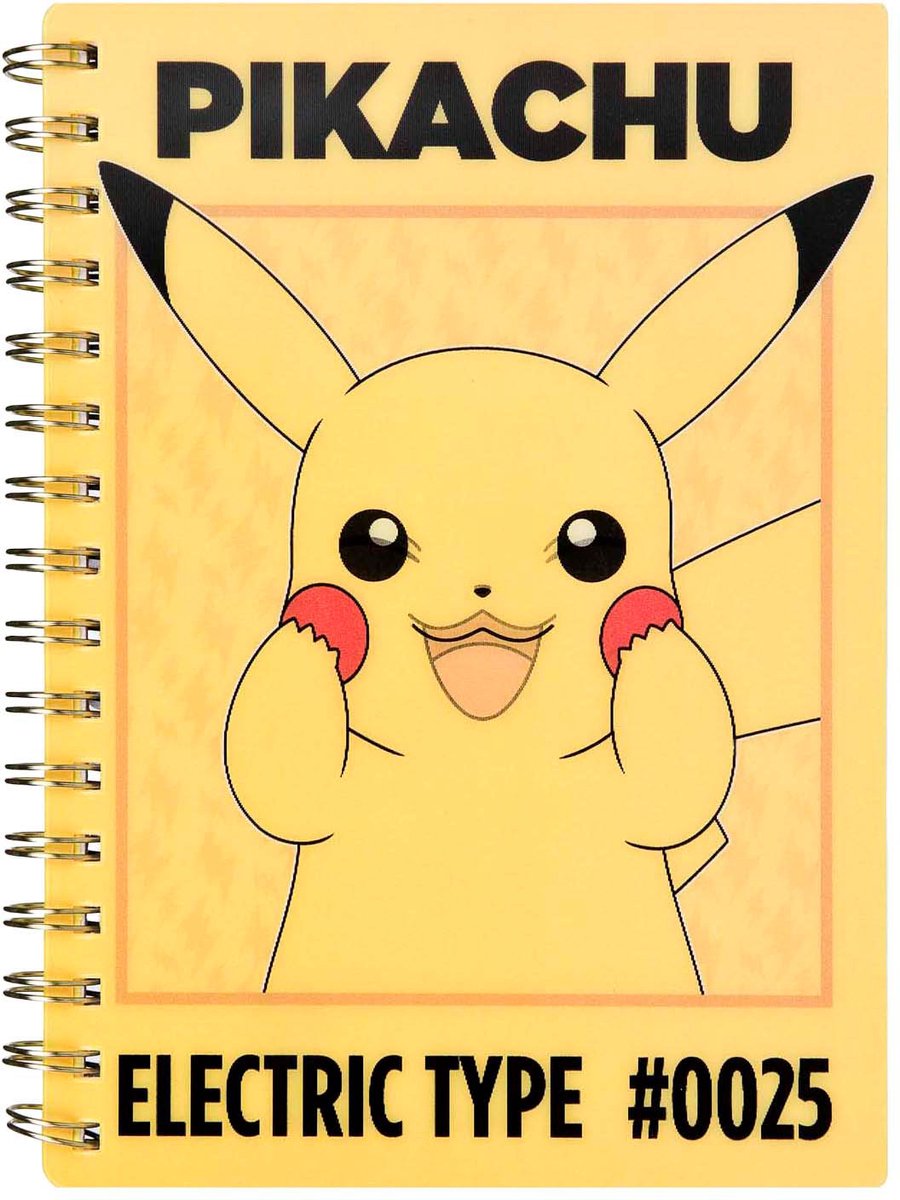 Pokémon pokemon 3d notitieboek