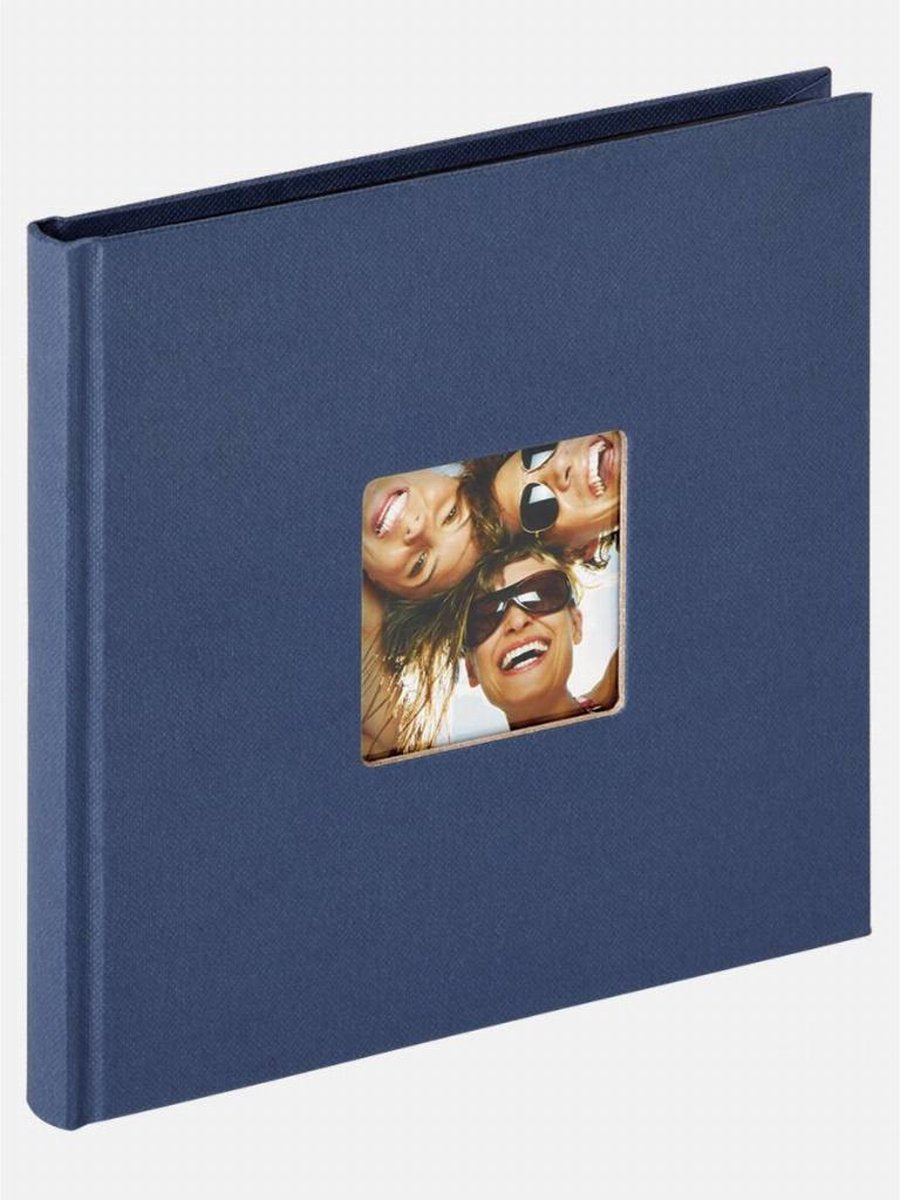 Walther fa-199-l fun - album di design - dimensioni 18 x 18 cm - blu