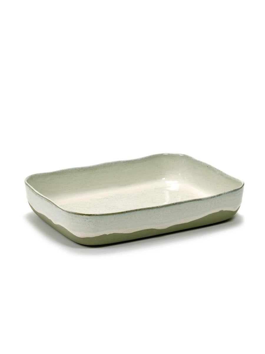 Serax - merci la nouvelle table - teglia - bianco - 2 pezzi