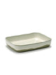 Serax - merci la nouvelle table - teglia - bianco - 2 pezzi