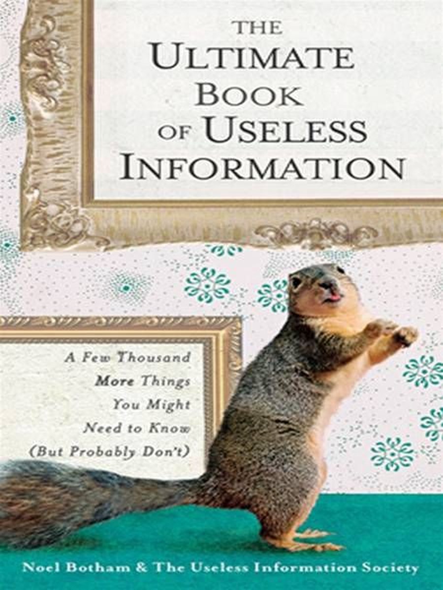 El libro definitivo de información inútil.