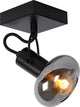 Lucide madee - faretto da soffitto (lampada da soffitto) - 1xe14 - nero