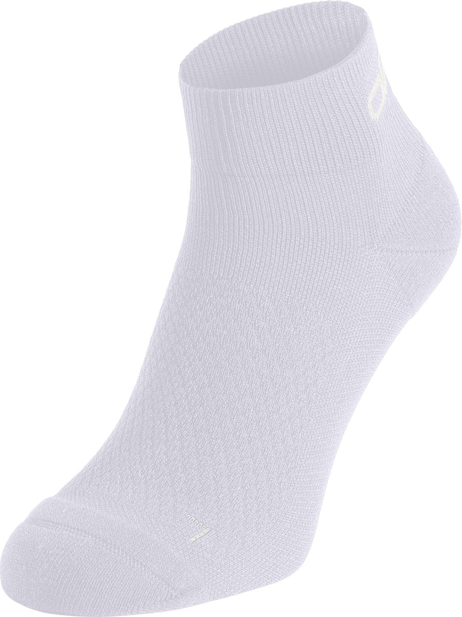 Calcetines tobilleros Odlo Essentials - unisex - blanco - 42-44