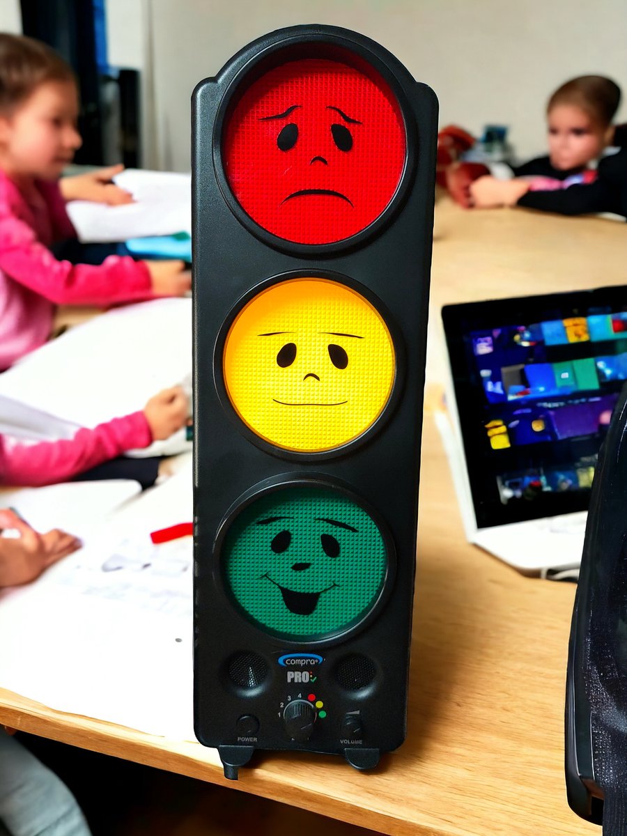 Weplay eduplay traffic light sound meter - for classrooms, offices therapy