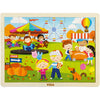 Puzle de madera Viga Seasons, las estaciones, otoño, medidas 30x22,5 cm, 24 piezas, 1 pieza