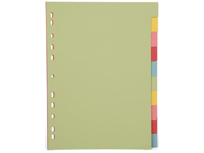Scheda Pergamy A4 cartoncino pastello 10 schede