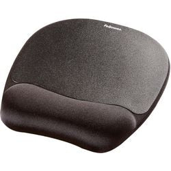 Tappetino per mouse con supporto per il polso, nero