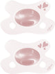 Difrax fopspeen natural - newborn - hartje - lichtroze - 2 stuks