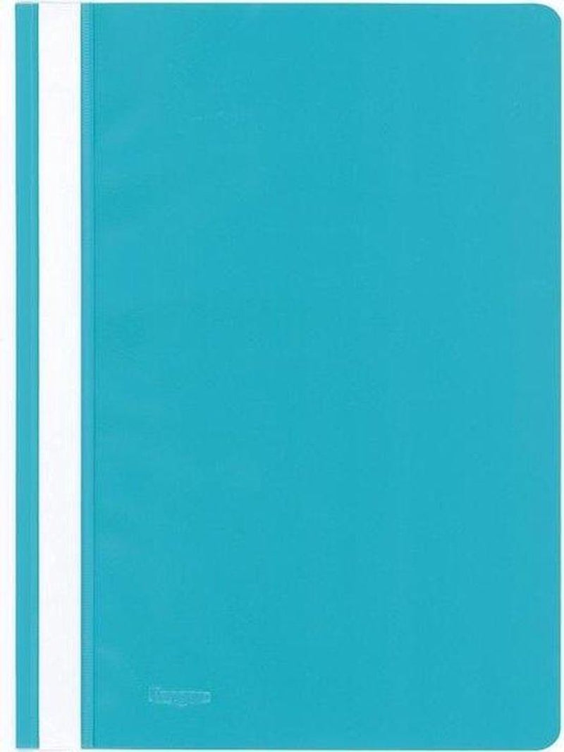 Carpeta de fijación rápida Kangaro - a4 - pp - turquesa - encogimiento de 25 piezas - k-22049