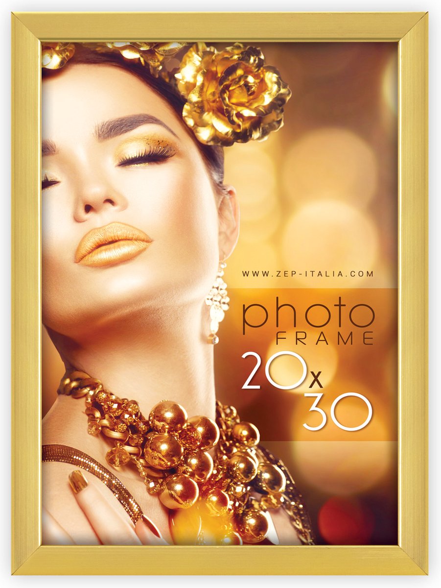 Frame di foto Zep WT23G Galles Gold 20x30 cm