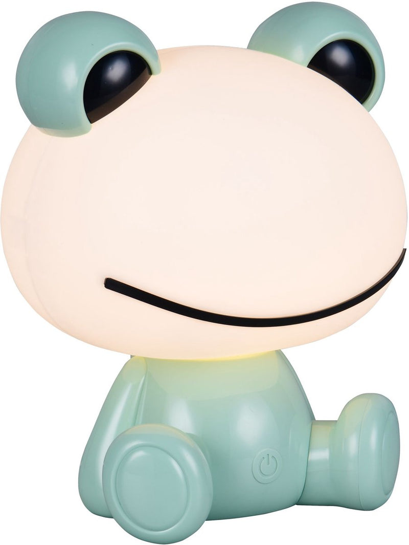 Rl live your light reality hopper - lampada da tavolo - cameretta per bebè o bambini - verde - incl. 1x SMD 0,3 W - on off touch - cambia colori RGB - connessione USB