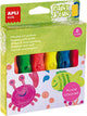 Apli tubi di pittura per bambini con pennello | 6 colori fluorescenti