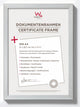 Costruzione Walther - cornice per foto - dimensione foto 21x29,7 cm (din A4) - argento