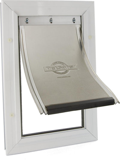 Petsafe Cat Flap fino a 7 kg di alluminio bianco